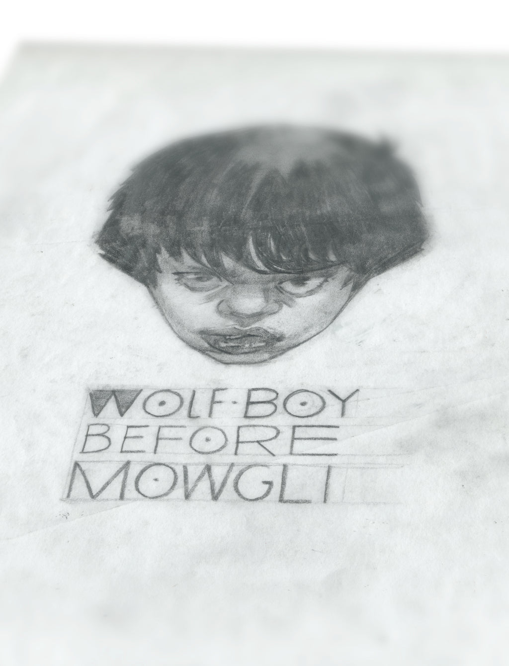 Before Mowgli- Originele schets van Sterling Hundley